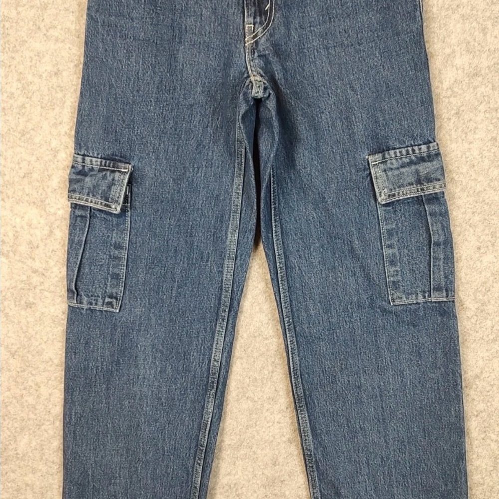 Levi Silver Tab Jeans 24x31 Baggy Y2K 94 Cargo Mid Rise